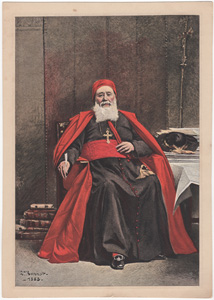 untitled [portrait of Cardinal Lavigerie]